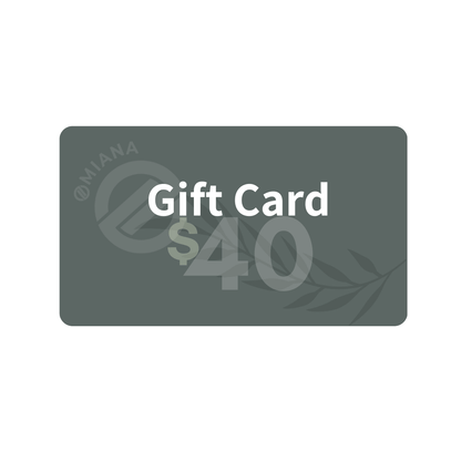 Omiana Gift Card $40.00 Gift Card