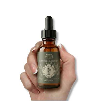 Omiana Natural Cosmetics Oil Botanical Rosemary Hair Oil – Lightweight Conditioning Oil for Scalp & Hair